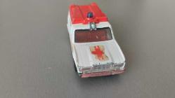 MATCHBOX - 1974  YILI  AMBULANCE SUPERKING  SERİSİ K 49 TAM BİR KLASİK KULLANILMIŞ KOLEKSİYON ÜRÜNÜ