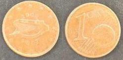 İrlanda 1 Euro Cent 2002
