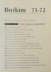 BİRİKİM Aylık Sosyalist Kültür Dergisi, Mayıs 1989 - 2021, Sayı: 1 - 384 [İKİNCİ SERİ, 138 ADET]