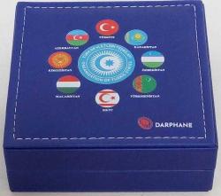 2024 TÜRK DEVLETLERİ TEŞKİLATI BRONZ KUTULU HATIRA PARASI
