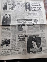 Hürriyet Gazetesi - 19 Mart 1974 -  Maliye Bakanı Deniz Baykal Her Türlü Dolaylı Vergi Gözden Geçirilecek - Kabadayı Sultan Demircan'ın Kardeşi Ali Rıza Demircan Din Görevlileri Federasyon Başkanı Oldu - Güneydoğu'da Gurur Abidesi Demir Çelik Fabrikaları - Fenerbahçe Teknik Direktörü Didi - Haftanın Takımı Samsunspor - Fenerbahçeli Şükrü Birant Çamurlu Sahalardan Işıklı Sahnelere - Tunceli'de Yüzlerce Öğrenci Çatıştı 8'i Ağır 40 Yaralı - Necmettin Erbakan Zamlara Aldırmayın Dedi - Süleyman Demirel Hükümet Haşhaş Vaadini Yerine Getirecektir - İş Bankası Bahçelievler Şubesi 2. Defa soyuldu - Ünlü Ozan Aşık Veysel 21 Mart'ta Anılacak - Genelev Kadınları Sigorta Kapsamında - Gönül Yazar'dan Doktorlara Teşekkür İlanı - Deniz Lisesi Hilton'da Tatbikat Yaptı - Behiye Aksoy Ayhan Işık Müjdat Gezen Selma Güneri Nil Burak Romalı Perihan Bebek Maksimde - Gönül Yazar - Neşe Karaböcek - Lunapark Gazinosu Sahibi Osman Kavran - Sadri Alışık - Öztürk Serengil - Beşiktaş Kupada Finali Oynamak İstiyor