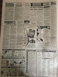 YENİ SABAH GAZETESİ 18 TEMMUZ 1961 YIL :24 SAYI :8025--Meclis Başkanı Seçim 15 Ekim de yapılacak dedi --2 Gangster bir tüccarı kaçırdı ---Gürsel Gizli Elleri Biliyor --Ulay a göre Madanoğlu Komiteden 3 Ay İzinli ---AP YTP infisah etmelidir diyor ---Bir bankadan alınan dolarlar sahte çıkmış --Gültepe de gece yarısı meydan kavgası oldu ---12 Halveti ayin yaparken tutuldu --Vasfi Mahir Kocatürk vefat etti ---Bir uçak düştü bir pilot komada ---Cennetlik İstanbul Halkı ! :Siyavuşgil --Radyo Programları --Angola da ki çarpışmada 400 kişi öldü ---Yeni güreş federasyonu başkanı bugün seçilecek ---Metin Oktay dün dostlarına veda etti --Transfer sönük geçiyor İlhan Galatasaray a girdi ---Ş..Gülesin Suate bir hafta mühlet ---Benzin dökerek kamyonu  yaktılar --