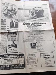 Hürriyet Gazetesi - 31 Mart 1974 - Saatlerinizi 1 Saat İleri Aldınız Mı - PTT'de Kademeli Olarak Grev Başladı - Almanya'da Ana Babalar Anayasa Mahkemesine Başvurdu Kaldırın Şu Modern Matematiği - Bülent Ecevit Türk Ulusu Ordusu İle Bir Bütündür - Köşk'ün Cevdet Sunay'a Otomobil Tahsis Etmesi Yerildi - Günseli Başar Hala Güzel - 27 Ses Bantı İle Diğer Belgeler Savcıya Verildi Nixon Teslim Oldu -  Zeki Müren'i Bugün Telespor'da İzleyeceğiz - Orak Çekiçli Bayrakları Ülkücü Gençler Asmış - 75'lik Zihni Dede İzmir Belediye Başkanı İhsan Alyanaktan İş Vermesini İstedi - Galatasaray Beşiktaş Maçı İnönü Stadında Saat 15.00 de Karşılaşıyor - Beşiktaş Kaptanı Sanlı Sarıalioğlu - Fenerbahçe Vefa Karşısında Zorlandı - Fenerbahçeli Futbolcu Osman Arpacıoğlu - Müzik Dünyasında Devrim Mina Ve Rafaella Aynı Programda - Şarkıcı Rita Pavone İkinci Defa Anne Oluyor - Devlet Başkanı Maaşına 22 Bin Lira Zam Yapıldı - Nedir Bu Modern Matematik