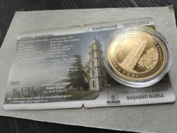 Türk Dünyası Kültür Başkenti-Bursa Altın Kaplama Bronz Hatıra