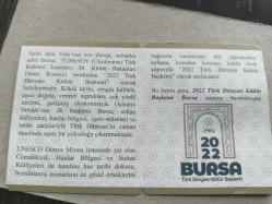 Türk Dünyası Kültür Başkenti-Bursa Altın Kaplama Bronz Hatıra