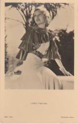 SİNEMA TARİHİ - HOLLYWOOD - LILIAN HARVEY GÖRSELLİ FOTOKART - KARTPOSTAL -