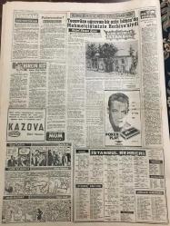 YENİ SABAH GAZETESİ 13 HAZİRAN 1960 YIL :23 SAYI :7633--Geçici Anayasamız açıklandı : Sabık  erkanı  Yüksek Adalet Divanı  ,muhakeme edecek ---Üniversite bugün kapılarını açıyor --Hakim teminatı sağlanıyor ---Milli Birlik Komitesi --Yd.Sb.lar  vaktinde terhis olunacak --Yeni Suistimaller ortaya çıkarılıyor ---Palavracılar ! :Siyavuşgil --Radyo Programları ---Vatan cepheleri için 15 milyon lira sarf edilmiş --Marmara  da bir motor kaybolmuş ---Sarıyer de muazzam bir miting yapıldı --Fenerbahçe Galip Beşiktaş Şampiyon ---Sahanın en iyi oyuncusu ,yegane golü atan Şerefti ---Kaptan Nazmi Kaya nın yokluğu belli oldu dedi --Yeni Basın Yayın Umum Müdürü ---DP li muhtarın köy halkına yaptığı zulüm --Milli Birlik Komitesinin 38 Azası da Belli Oldu --Hakim Teminatı Sağlanıyor --