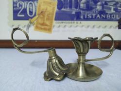 PİRİNÇ ŞAMDAN VE MUM MAKASI