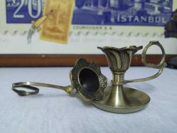 PİRİNÇ ŞAMDAN VE MUM MAKASI