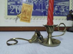 PİRİNÇ ŞAMDAN VE MUM MAKASI