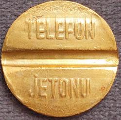 PTT TELEFON JETONU, ORİJİNAL, KÜÇÜK BOY