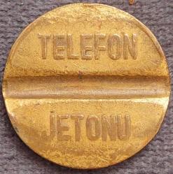 PTT TELEFON JETONU, ORİJİNAL, KÜÇÜK BOY