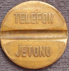 PTT TELEFON JETONU, ORİJİNAL, KÜÇÜK BOY