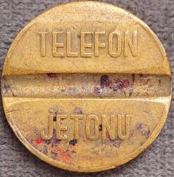PTT TELEFON JETONU, ORİJİNAL, KÜÇÜK BOY