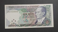 7 Emisyon J 60 Seri 10000 Lira Çil