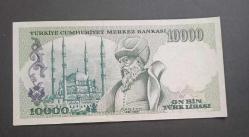 7 Emisyon H 50 Seri Çil 10000 Lira