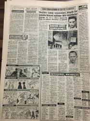 YENİ SABAH GAZETESİ 13 NİSAN 1960 YIL :22 SAYI :7584---D.P Grubu tahkikat açılması talebini Meclise getiriyor --İnönü ,Moskova temaslarının faydalı olmasını temenni etti --Aydın havalisinde zelzele hasar yaptı --Şoför kriz geçirince iki vasıta çarpıştı ---Güney Kore Hükümeti fevkalade hal ilan etti ---Suna Korad ile Özcan Sevgen resital verecek --Hapishanede olan karısının aşığını öldürdü---Türk -Sovyet Münasebetleri :Siyavuşgil ---Radyo Programları --Kıbrıs da memur tayinlerinde Rumlar kayırılmak isteniyor --Gina Kanada da filmciliğe başlıyor --Sanayi tahsisleri parçalı olarak kullanılabilecek ---Zeytingüvesi mücadelesinde 1 kişi öldü 9 kişi zehirlendi ---Fenerbahçe -Galatasaray --Spor-Toto da kazanalar gazete ile ilan edilmelidir ---Ergun Fenerbahçe den ayrılmak istiyor ---Beşiktaş 3 Brezilya takımı getiriyor ---Tren altında ezilen çocuğun ana babası aranıyor ---4 Gazetenin daha resmi ilanı kesildi ---Köy kavgasında iki kişi öldü --Bir kadın kamyon altında ezildi ---