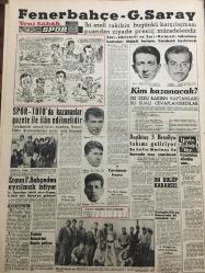 YENİ SABAH GAZETESİ 13 NİSAN 1960 YIL :22 SAYI :7584---D.P Grubu tahkikat açılması talebini Meclise getiriyor --İnönü ,Moskova temaslarının faydalı olmasını temenni etti --Aydın havalisinde zelzele hasar yaptı --Şoför kriz geçirince iki vasıta çarpıştı ---Güney Kore Hükümeti fevkalade hal ilan etti ---Suna Korad ile Özcan Sevgen resital verecek --Hapishanede olan karısının aşığını öldürdü---Türk -Sovyet Münasebetleri :Siyavuşgil ---Radyo Programları --Kıbrıs da memur tayinlerinde Rumlar kayırılmak isteniyor --Gina Kanada da filmciliğe başlıyor --Sanayi tahsisleri parçalı olarak kullanılabilecek ---Zeytingüvesi mücadelesinde 1 kişi öldü 9 kişi zehirlendi ---Fenerbahçe -Galatasaray --Spor-Toto da kazanalar gazete ile ilan edilmelidir ---Ergun Fenerbahçe den ayrılmak istiyor ---Beşiktaş 3 Brezilya takımı getiriyor ---Tren altında ezilen çocuğun ana babası aranıyor ---4 Gazetenin daha resmi ilanı kesildi ---Köy kavgasında iki kişi öldü --Bir kadın kamyon altında ezildi ---