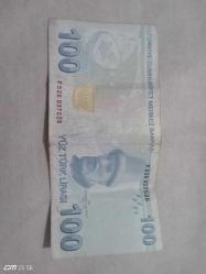 100 lira kağıt  radar para para