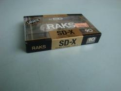RAKS SD-X 90 Süper Chrome TYPE II ( SUPER DYNAMIC PERFORMANCE ) BOŞ KASET SIFIR / JELATİNİNDE
