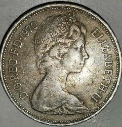 İNGİLTERE 1970  10 PENCE