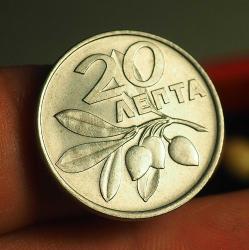 1973 YUNANİSTAN 20 LEPTA