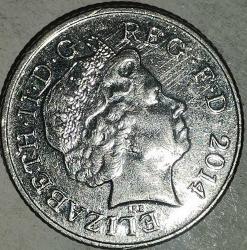 İNGİLTERE   2014    10  PENCE