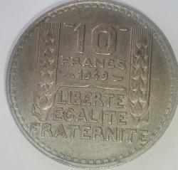 FRANSA  1949   10  FRANK