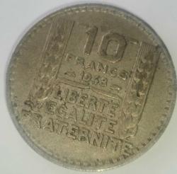 FRANSA  1948   10  FRANK