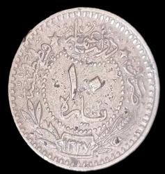 V. Mehmet Reşat 1327/3 10 para