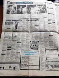 Günaydın Foto Haber Gazetesi - 3 Ekim 1973 - Süleyman Demirel Bu Ramazan Oruç Tutmuyor Ama İftarı Da Kaçırmıyor - Hacı Ali Bozkurt Komünistlere İsrail'e Makarios'a  Beddua Ediyor Süleyman Demirel Amin Diyor - Cezaevi Kaçağı Bektaş Kaya Karısını Öldürmek İsterken Yakalandı - Sinema Programı - Jim Maykıl Silahların Gölgesinde Foto Roman - Kartal Tibet - Hale Soygazi - Cem Karaca Gökben Ve Tanju Okan Hafif Batı Müziği Programında Fotoğraf - Tv'de Gördüklerimiz - Azılı Bir Hırsız Nazif Özen Bayındırlık Bakanı Selahattin Babüroğlu'nun Evini Soyarken Yakalandı - Trakya'da Petrol Yatakları Bulundu - Şap Hastalığı İnsanlara Sıçradı - Fatih'in Fedaisi Kara Murat Yazan Rahmi Muratoğlu Çizen Abdullah Turhan - Con Amet Karikatür - Sahte Tebessüm Foto Roman - Seçim Toto'ya Katılanlar 85 Bin Lira Kazanacak - Uzay Yolu Güneş Asası Çizgi Roman - Galatasaray'dan Atletico Madrid Karşısında Zafer Bekliyor - Boksör Muhammed Ali Clay Ringten Sonra Sahnede de Dans Edecek - Büyük İslam Tarihi