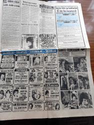 Günaydın Foto Haber Gazetesi - 3 Ekim 1973 - Süleyman Demirel Bu Ramazan Oruç Tutmuyor Ama İftarı Da Kaçırmıyor - Hacı Ali Bozkurt Komünistlere İsrail'e Makarios'a  Beddua Ediyor Süleyman Demirel Amin Diyor - Cezaevi Kaçağı Bektaş Kaya Karısını Öldürmek İsterken Yakalandı - Sinema Programı - Jim Maykıl Silahların Gölgesinde Foto Roman - Kartal Tibet - Hale Soygazi - Cem Karaca Gökben Ve Tanju Okan Hafif Batı Müziği Programında Fotoğraf - Tv'de Gördüklerimiz - Azılı Bir Hırsız Nazif Özen Bayındırlık Bakanı Selahattin Babüroğlu'nun Evini Soyarken Yakalandı - Trakya'da Petrol Yatakları Bulundu - Şap Hastalığı İnsanlara Sıçradı - Fatih'in Fedaisi Kara Murat Yazan Rahmi Muratoğlu Çizen Abdullah Turhan - Con Amet Karikatür - Sahte Tebessüm Foto Roman - Seçim Toto'ya Katılanlar 85 Bin Lira Kazanacak - Uzay Yolu Güneş Asası Çizgi Roman - Galatasaray'dan Atletico Madrid Karşısında Zafer Bekliyor - Boksör Muhammed Ali Clay Ringten Sonra Sahnede de Dans Edecek - Büyük İslam Tarihi