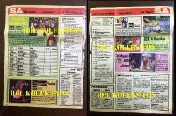 AJDA PEKKAN'IN ''PETROL'' ŞARKISIYLA KATILDIĞI 25. EUROVISION ŞARKI YARIŞMASI (1980) ÖNCESİ EUROVISION ve AJDA PEKKAN'LA İLGİLİ HABERLERİN AYRINTILI ŞEKİLDE YER ALDIĞI HOLLANDA YAYINI OLAN FESTIVAL DAILY NEWS GAZETESİNİN 3  ADET SAYISI ve YARIŞMANIN OLDUĞU GÜN 19 NİSAN 1980 TARİHİNDEN BİR ALMAN GAZETENİN YARIŞMAYLA İLGİLİ OLAN 1 ADET YAPRAĞI (2 SAYFA) - FESTIVAL DAILY NEWS, TUESDAY, APRIL 15. 1980. NO:1 - (15 NİSAN 1980) / FESTIVAL DAILY NEWS, WEDNESDAY, APRIL 16. 1980. NO: 2 - (16 NİSAN 1980) /  FESTIVAL DAILY NEWS, THURSDAY, APRIL 17. 1980. NO: 3 - (17 NİSAN 1980) - HANS KROEZE - KLAAS NOPPERT - JOHN MCFARLANE - SOPHIE & MAGALY - ALAN SORRENTI - SAMİRA BENSALD - BLUE DANUBE - ANNA VISSI & THE EPİKOURİ - CAREL ENKELAAR - PAOLA - VESA-MATTI LOIRE - SVERRE KJELSBERG & MATTIS HAETTA - BAMSES & FRIENDS - TOMAS LEDİN - KATJA EBSTEİN - ORK-GALAXY DİJİTAL PİKAP REKLAMI - TRİGO LİMPİO - JOSE CİD - PRİMA DONNA - JOHNNY LOGAN - MOJJEN  - DÖNEMİNE AİT ORİJİNAL BASIMLAR - HER GAZETE 8 SAYFADIR