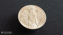 30 DRAHMİ 1964  YUNANİSTAN (Kral Paul I  Dönemi)