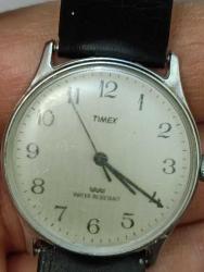 S15----TIMEX KURMALI ERKEK KOL SAATİ--ÇALIŞIYOR