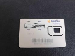 TURKCELL SİM KARTI.  KONDİSYON YÜKSEK KOLEKSİYONLUK