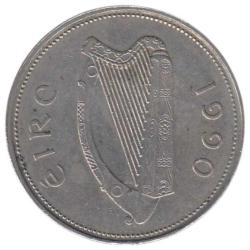 İrlanda 1 Pound 1990