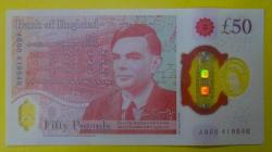 İNGİLTERE=2020   50 Pounds   P-397a  ÇİL'   POLYMER  Kraliçe II. Elizabeth