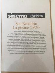 Sine-poster (A4 ebadında lamine kaplı) / Alain Delon & Romy Schneider - La Piscine - Sen Benimsin - 1969