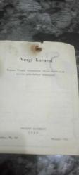Vergi karnesi 1938  Kadir Altındağ Balıkesir
