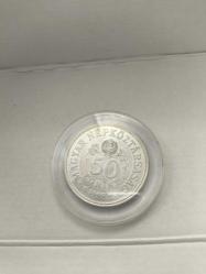 MACARISTAN 1969 GÜMÜŞ 50 FORINT ÇİL (16 gr)