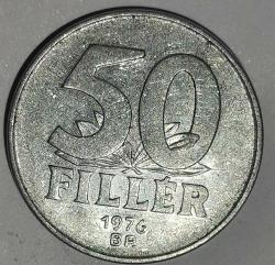 MACARİSTAN  1976  50 FİLLER