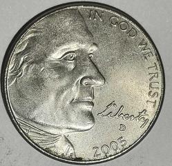 AMERİKA 2005 D  5 CENT  HATIRA   Lewis ve Clark Expedition'ın 200. Yıldönümü - Okyanus Manzarası