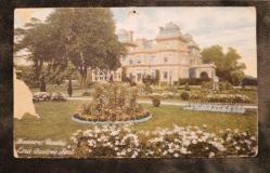 PC.1924 MİMARİ İNGİTERE HEDSOR LORD BOSTON'S SEAT GENEL GÖRÜNÜM POSTA KARTI HALİYLE