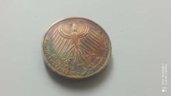 5 MARK 1975 -J- ALMANYA (GÜMÜŞ)