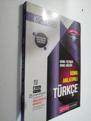 Pegem Akademi Yayınları 2020 KPSS Genel Yetenek - Genel Kültür Türkçe Konu Anlatımlı Soru Bankası