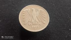 5 MARK -D- 1975 ALMANYA