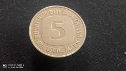 5 MARK -D- 1975 ALMANYA