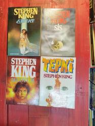 Stephen King 4 KİTAP (Şeffaf (İlk Baskı), SİS (İLK BASKI), MEDYUM (2. BASKI), TEPKİ (2. BASKI)