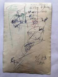 ERSAN ERDURA'NIN TIPKI BASIM FOTOĞRAFI (KAĞIT BASKI) - 18 x 12 cm EBADINDA - ERSAN ERDURA ve NİSAN BENER AYNI KAREDE